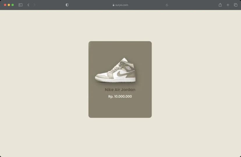 Step-by-Step Tutorial: Building a Hover-Up Card Effect with HTML, CSS, and JavaScript